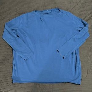 lululemon athletica Blue Long Sleeve Tee